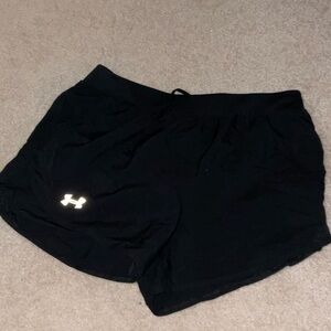 Under Armour Women's Black Athletic Shorts